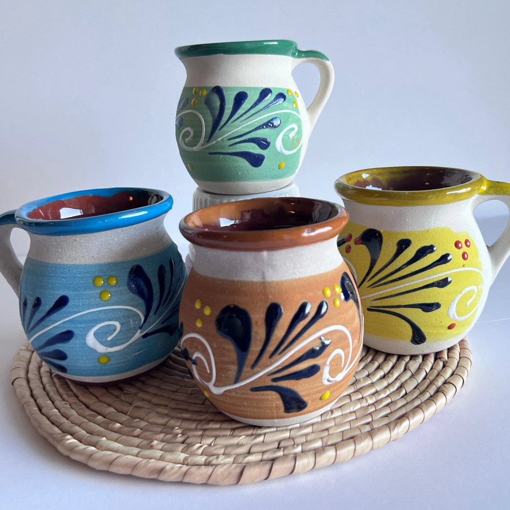 Colorful Ceramic Mug / Handmade in Mexico