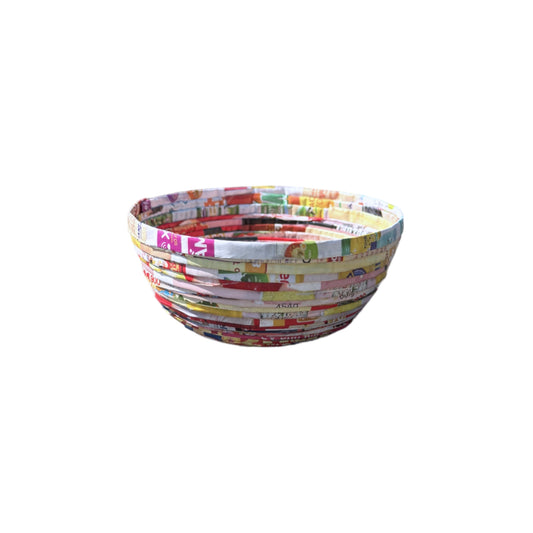 Recycled Newspaper Dish