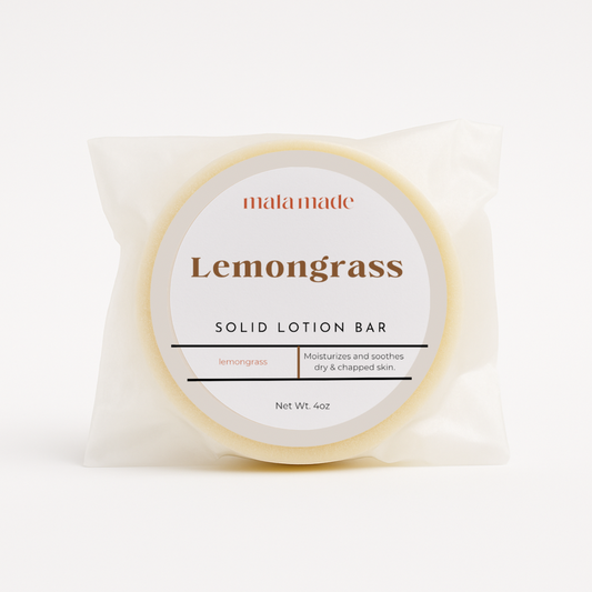 Solid Lotion Bar / Lemongrass