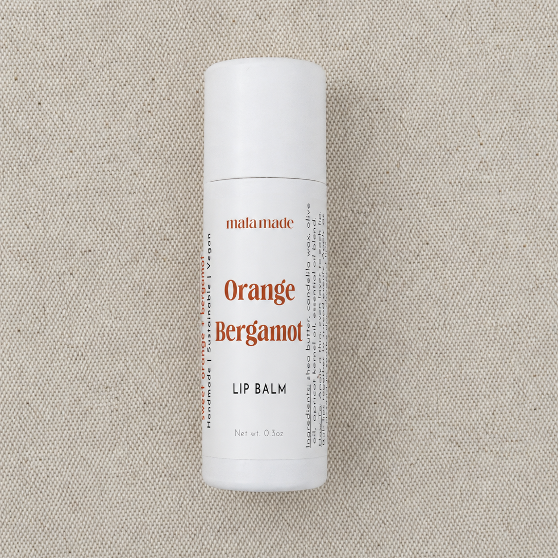 Nourishing Lip Balm / Orange + Bergamot