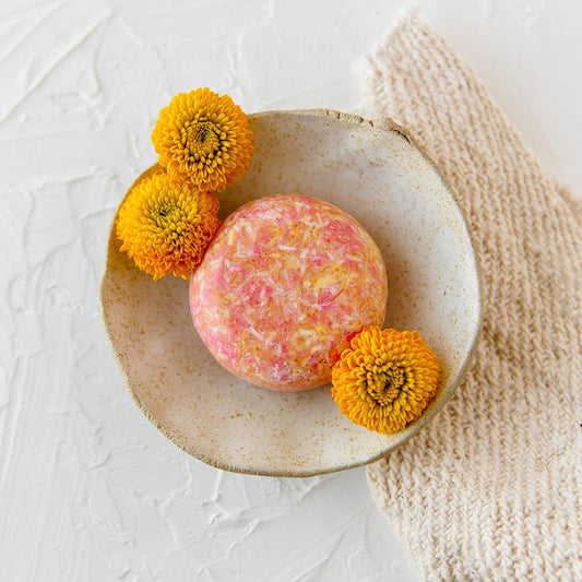 Solid Shampoo Bar / Jasmine + Hibiscus