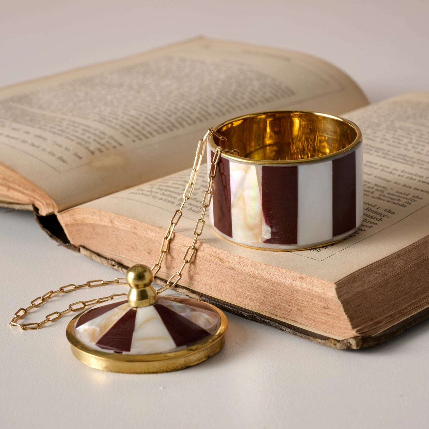 Circus Tent Box - Maroon