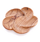 Olive Wood Flower Dish