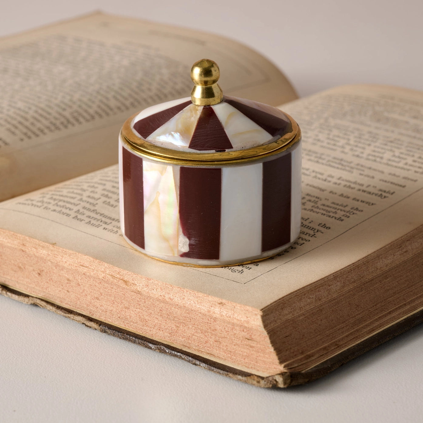 Circus Tent Box - Maroon