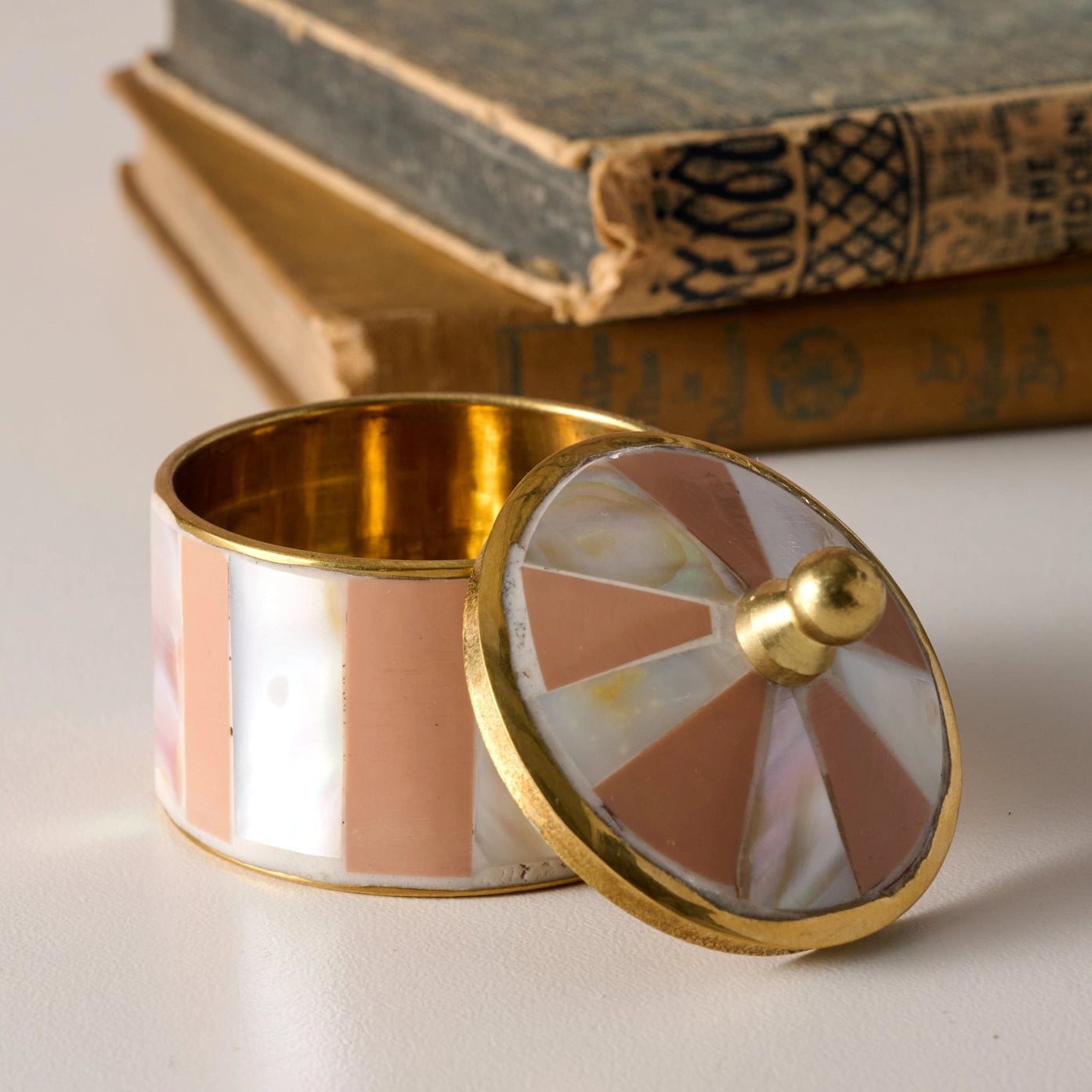 Circus Tent Box - Peach